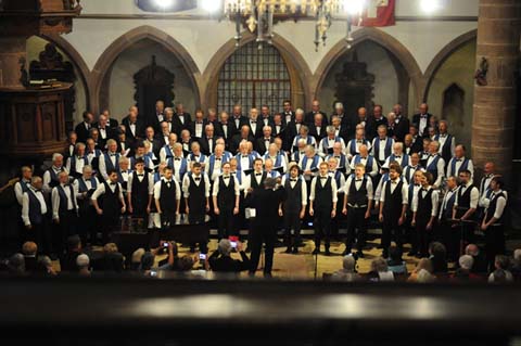 3 Koren in Peterskirche te Bazel